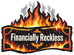 Financially Reckless  Precision Cut Decal